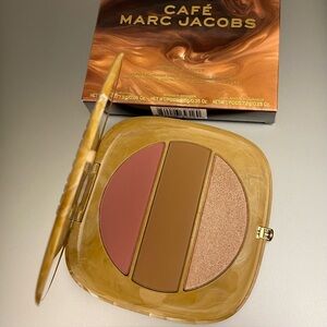 Marc Jacobs Cafe Omega x Three blush-bronze-highlight palette #250